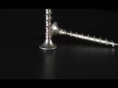 A2 Recolección rápida de tornillos de acero inoxidable / cabeza de trompeta